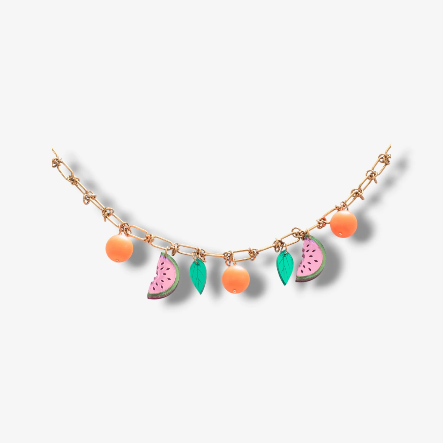 collar sandia metacrilato "WENDY SANDÍA"