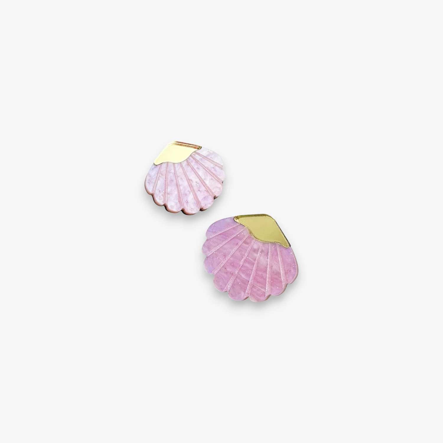 Pendientes Midi Beach en nácar
