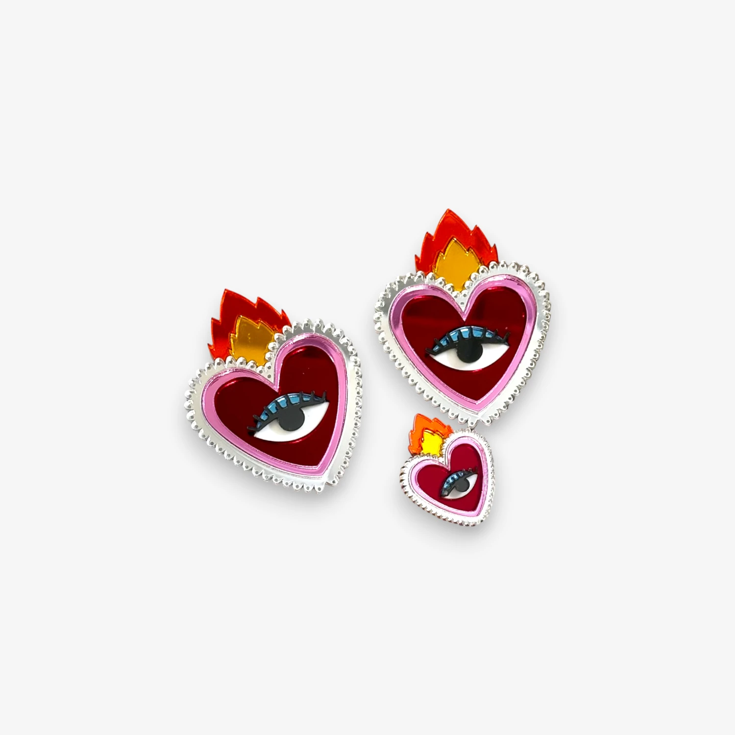 PENDIENTES CORAZÓN TAROT