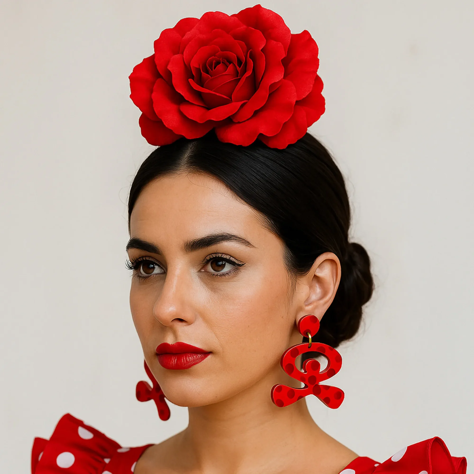 Pendientes Flamenca "Indalo Gitano"